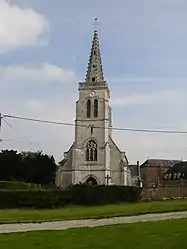 The church of Bouvelinghem