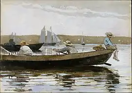 Boys in a Dory, 1873, Metropolitan Museum of Art