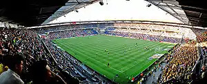 Panorama of Brøndby Stadium