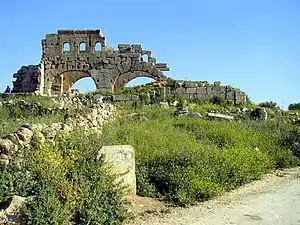 Ruins of the North Church AD561 at the ancient site of Barad, 2009