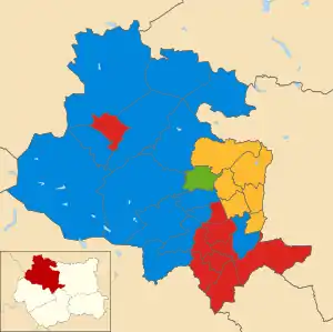 2008 results map