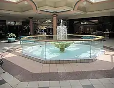 Fountain inside the mall