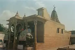 The Brahma Temple in Asotra