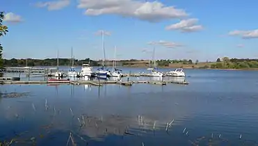 Branched Oak Lake marina