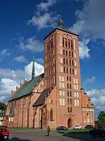 Saint Catherine of Alexandria church in Braniewo