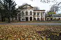 Ruins of the Branicki palace in Rudym Siele