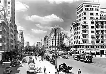 The boulevard in the late 1930s