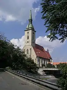 Front view of the cathedral