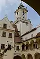 View from the courtyard