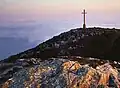 The Holy Year Cross on summit of Bray Head