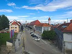 Main street in Brežice