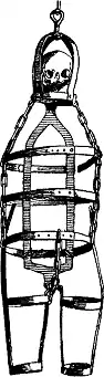 sketch of an iron gibbet