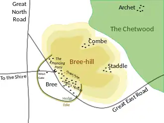 Placenames of the fictional realm