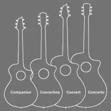 Breedlove Guitar Body Shapes as of 2021