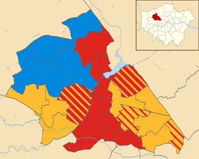 2006 results map