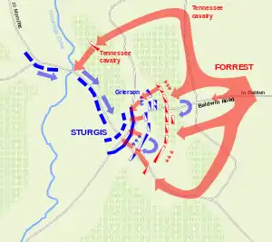 Image 6Battle of Brice's Crossroads (from History of Mississippi)