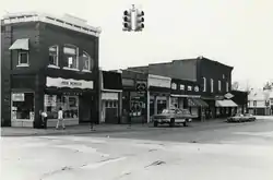 Bridge Street-Broad Street Historic District in 1982