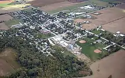 Brigden as seen from the air