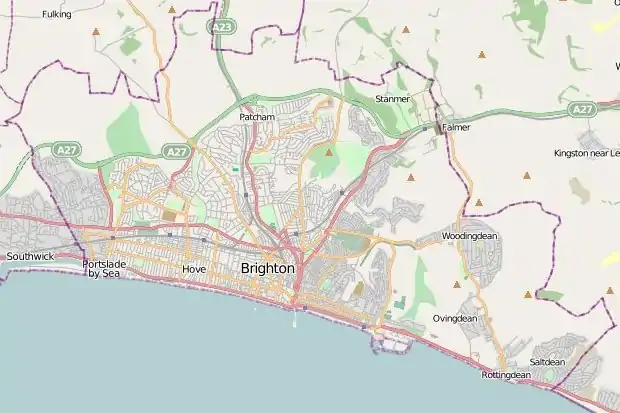 Arundel Terrace is located in Brighton & Hove