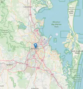 Alberton is located in Brisbane