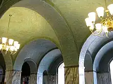 Entrance hall vaulting