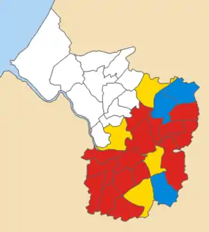 1991 results map