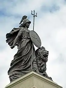 Image 27National Armada memorial (Britannia) (from Plymouth)