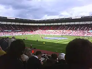 Image 23Stoke City's Bet365 Stadium, opened in 1997, has a 30,089 capacity. (from Stoke-on-Trent)