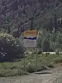 British Columbia sign along Klondike Highway, Canada