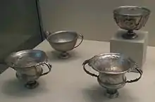 Silver cups from the Hockwold Hoard