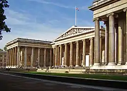 The British Museum is just to the north of the A40