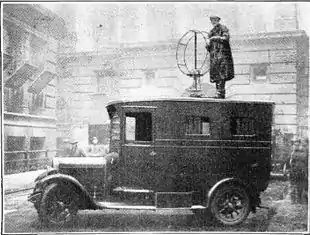 British Post Office mobile RDF, 1927