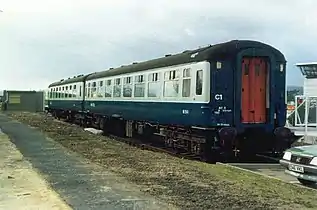 Mark 2C TSO 5541 at Cheriton in BR blue/grey livery in 1994