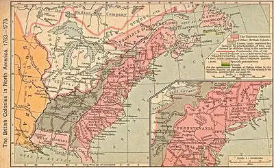 Image 8Michigan as part of the Province of Quebec 1774–1776 (from History of Michigan)