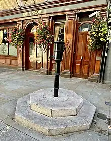 Pump erected in 2018