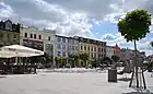 Market Square (Duży Rynek) filled with colourful historic townhouses