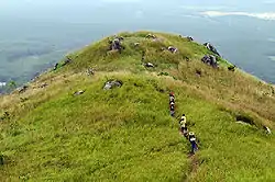 Broga Hill, a famous landmark in Broga.