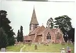 St. Mary's Church is in Bromsberrow itself