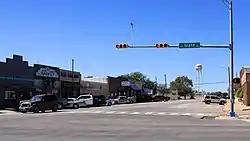 Looking down Main Street in Bronte