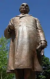 Image 18Statue of William Worrall Mayo, M.D. near the Mayo Clinic in Rochester (from History of Minnesota)