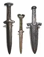 Bronze daggers of Chandmani-Sagil, Western Mongolia