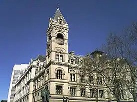 U.S. Post Office, Brooklyn, New York.  One of the finest examples of Richardsonian Romanesque