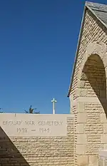 Entrance to Brouay war cemetery