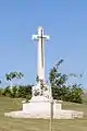 Sacrificial cross in Brouay war cemetery