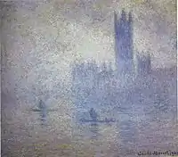 Le Parlement, Effet de Brouillard, 1903, Museum of Fine Arts (St. Petersburg, Florida)