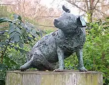 "Brown Dog", Battersea Park, 1985