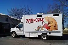 The Storymobile is an outreach vehicle that serves early childhood education facilities.