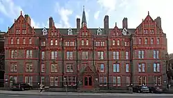 Main Building, Royal Infirmary, Pembroke Place(1886–92; Grade II)