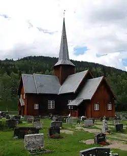 View of the village church