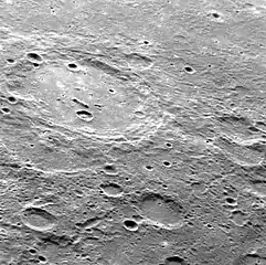 Oblique view from MESSENGER